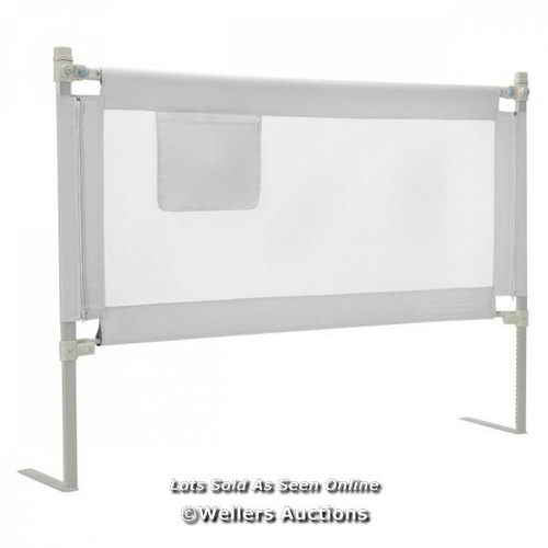 7133 - RRP: �35.95 - 57 INCH TODDLERS VERTICAL LIFTING BABY BED RAIL GUARD WITH LOCK / MA