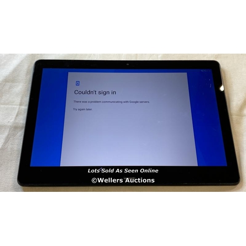 9510 - TABLET HUAWEI MODEL AGS-W09 GOOGLE ACCOUNT LOCKED