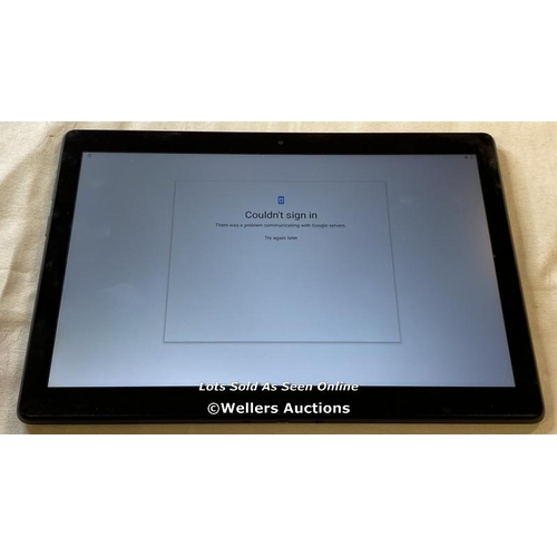 9511 - TABLET LENOVO MODEL TB-X505F GOOGLE ACCOUNT LOCKED