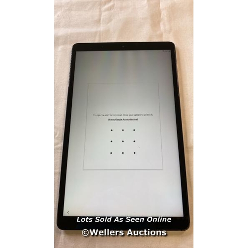 9527 - TABLET SAMSUNG GOOGLE ACCOUNT LOCKED