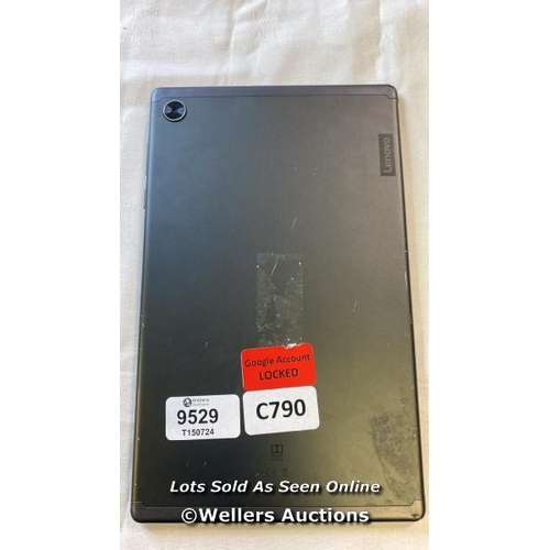 9529 - TABLET LENOVO DOLBY ATMOS GOOGLE ACCOUNT LOCKED