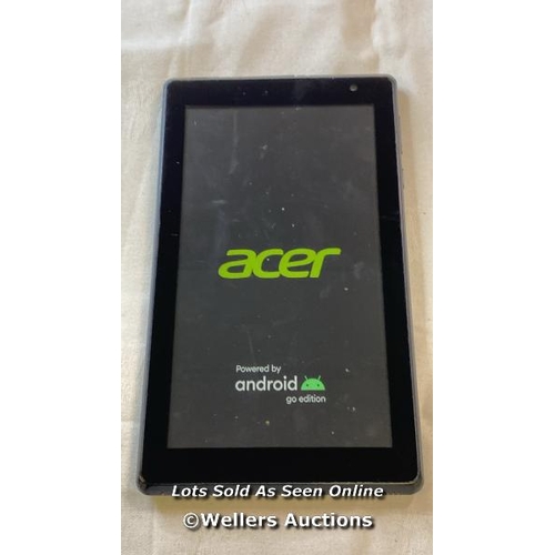 9536 - TABLET ACER GOOGLE ACCOUNT LOCKED