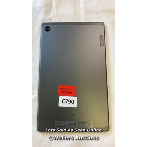 9550 - TABLET LENOVO MODEL TB-X306F GOOGLE ACCOUNT LOCKED