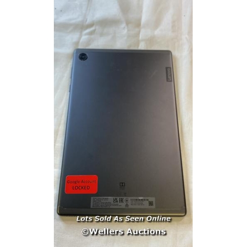 9562 - TABLET LENOVO MODEL TB-X606F GOOGLE ACCOUNT LOCKED