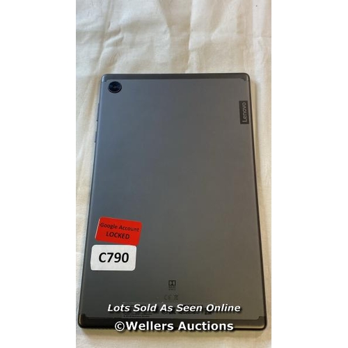 9565 - TABLET LENOVO MODEL TB-X606F GOOGLE ACCOUNT LOCKED