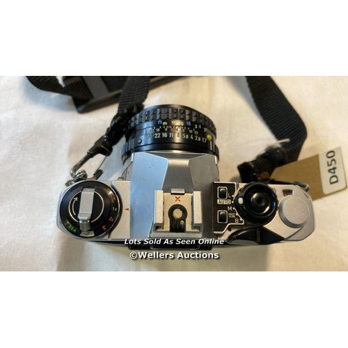 9768 - X1 PENTAX VINTAGE ME 35MM SLR FILM CAMERA