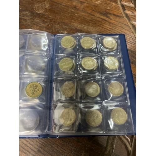 22 - A rare collection of mostly one and two pound British coins