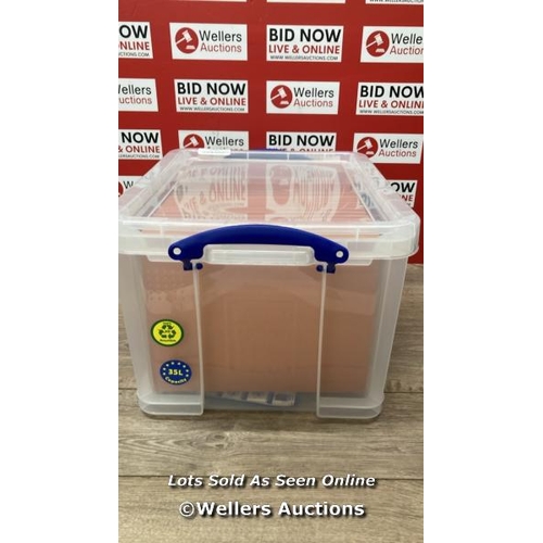 6011 - REALLY USEFUL 35L BOX / MINIMAL SIGNS OF USE / A13