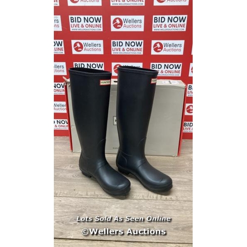 6091 - LADIES NEW HUNTER WELLIES / UK 6 / 2 LEFT FEET / A20