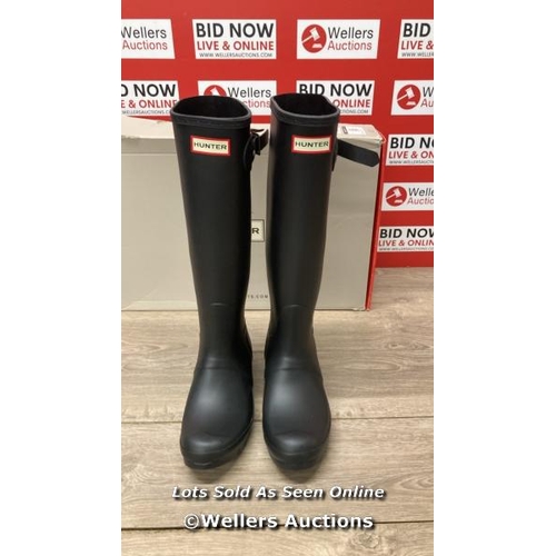 6091 - LADIES NEW HUNTER WELLIES / UK 6 / 2 LEFT FEET / A20