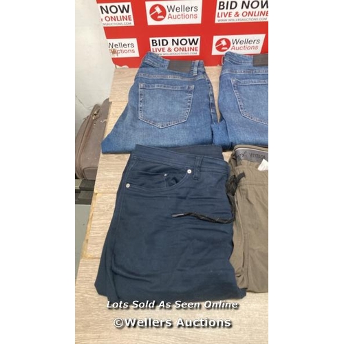 6097 - SELECTION OF GENTS PRE-OWNED TROUSERS INCL. ENGLISH LAUNDRY, JACHS & CHAMPION / B12