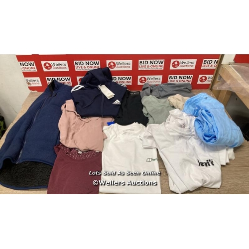 6099 - SELECTION OF GENTS PRE-OWNED CLOTHING INCL. ADIDAS, JACHS & BERGHAUS / B12