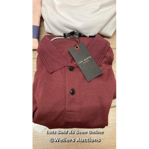 6103 - SELECTION OF GENTS NEW CLOTHING INCL. LACOSTE BOXERS, JACHS LINEN SHIRT & TED BAKER POLO SHIRT / B12