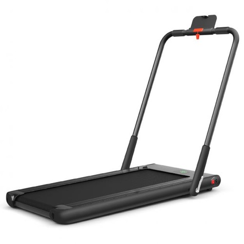 7549 - RRP: £214.95 - FOLDING TREADMILL WITH LED DISPLAY BLUETOOTH SPEAKER / CONT1