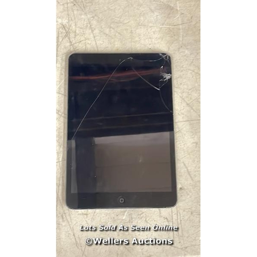 454 - APPLE IPAD MINI / A1454 / 32GB / SERIAL: F5LKM01GF19C / I-CLOUD (ACTIVATION) LOCKED / RESTORED TO FA... 