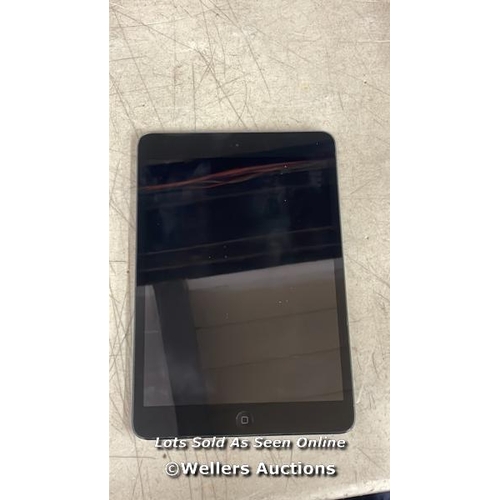 456 - APPLE IPAD MINI / A1432 / 16GB / SERIAL: F4ML1PB9F193 / I-CLOUD (ACTIVATION) LOCKED / RESTORED TO FA... 