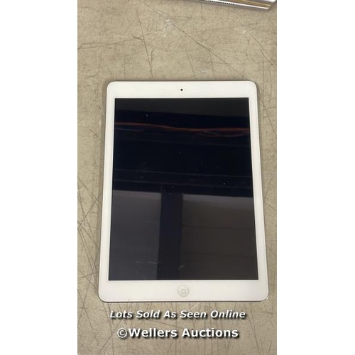 460 - APPLE IPAD AIR / A1474 / 32GB / SERIAL: DMPN3LK1FK15 / I-CLOUD (ACTIVATION) LOCKED / RESTORED TO FAC... 