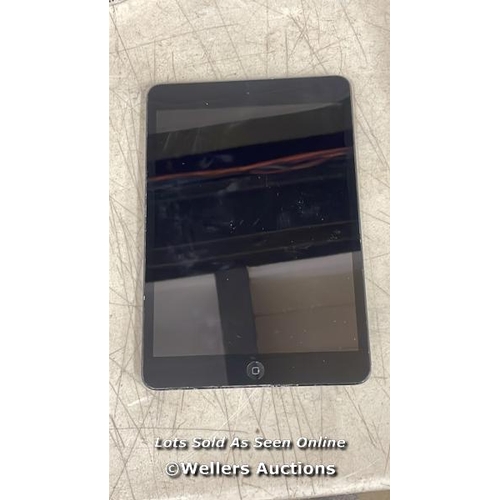 469 - APPLE IPAD MINI / A1432 / 16GB / SERIAL: F4LK5H1JF193 / I-CLOUD (ACTIVATION) LOCKED / RESTORED TO FA... 