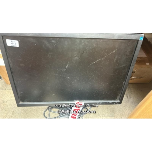 447 - MONITOR LCD FOR PC IIYAMA PROLITE E22O1W