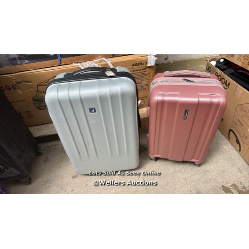 449 - 2X PREOWNED SUITCASES