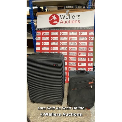 521 - 2 X PRE-OWNED SUITCASES / E30