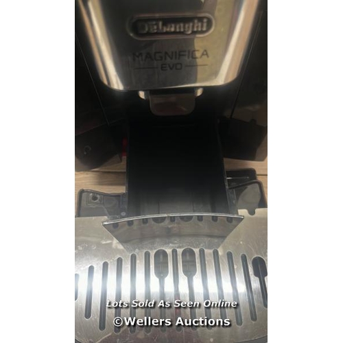 53 - DE'LONGHI MAGNIFICA EVO BEAN TO CUP COFFEE MACHINE ECAM290.22.B / 4 COFFEE BASED ONE-TOUCH RECIPES /... 