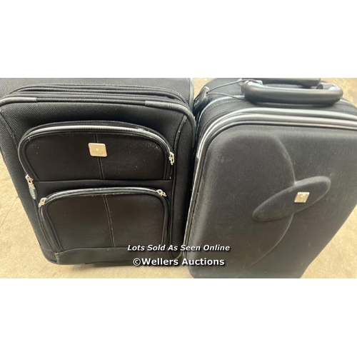 538 - X2 PRE-OWNED & UN-CHECKED SUITCASES INCL. DELSEY / T51