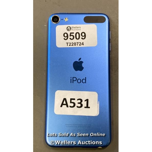 9509 - APPLE IPOD / 32GB / A2178 / SERIAL: FK6FFOZYM93J