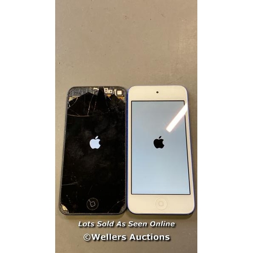 9530 - X2 APPLE IPODS: 32GB AND 64GB / LOCKED / SCREEN DAMAGE / A1421 AND A2178