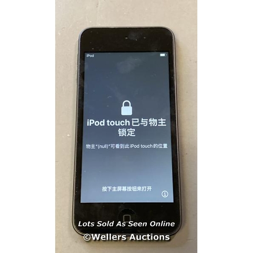 9532 - APPLE IPOD / 32GB / LOCKED / A2178 / SERIAL: F6KGL5MUM93D