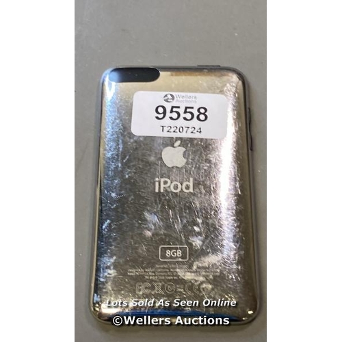 9558 - APPLE IPOD / 8GB / A1288 / SERIAL: 1A90447R0201