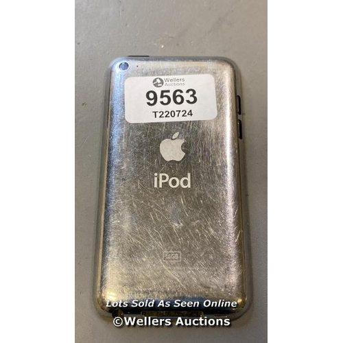 9563 - APPLE IPOD / 16GB / A1367 / SERIAL:CCKQEZDF96T