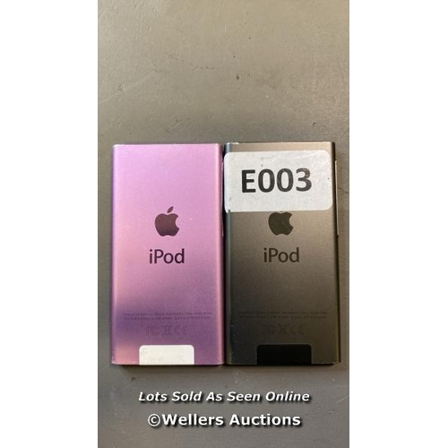 9581 - X2 APPLE IPOD NANO MINI / A1446