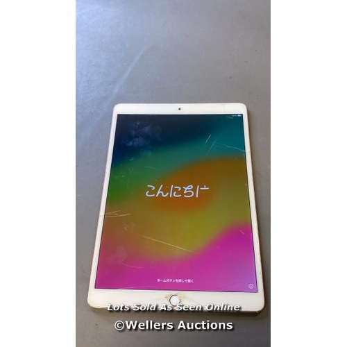 9642 - APPLE IPAD PRO 10.5 / 64GB / ROSE GOLD / A1701 DMPW36VSJ28N