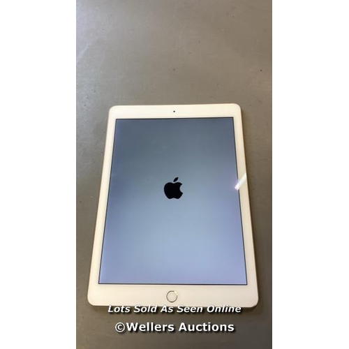 9644 - APPLE IPAD / 64GB / GOLD / A1566 / SERIAL: DQTP2LLZG5W0 / I-CLOUD LOCKED