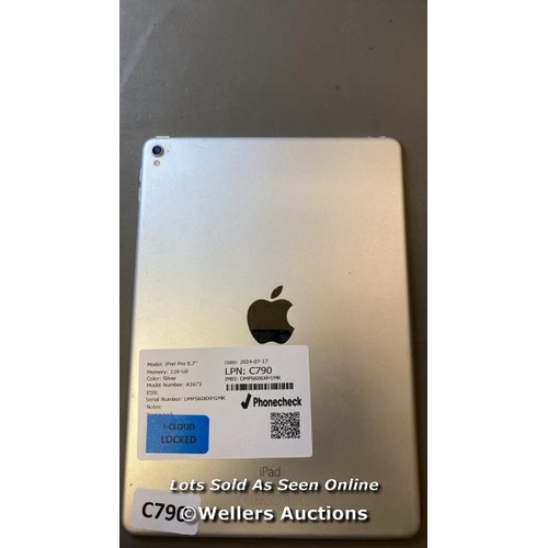 9662 - APPLE IPAD PRO 9.7