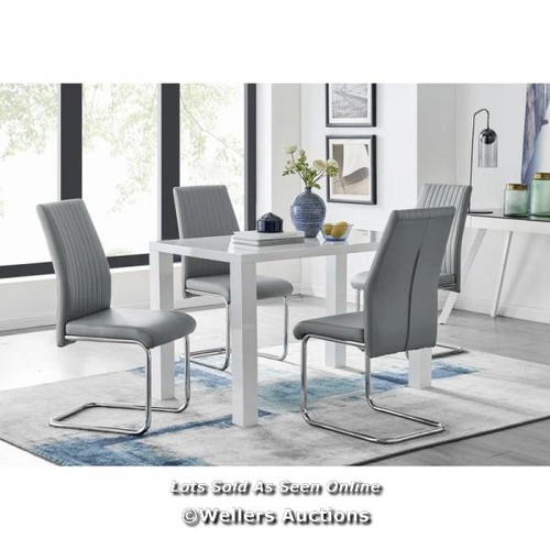 8092 - CANORA GREY CHOWCHILLA 4 DINING TABLE LEGS / COLOUR: WHITE / RRP 92.99 / CONT2