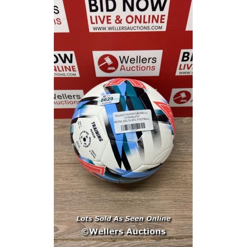 8629 - MITRE DELTA EFL FOOTBALL / MINIMAL SIGNS OF USE / D23 [3398]