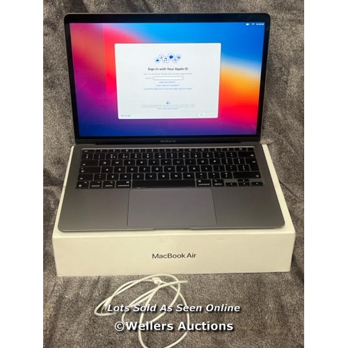 8918 - APPLE MACBOOK AIR 2020 / APPLE M1 CHIP / 7-CORE GPU / 8GB RAM / 256GB SSD / 13.3