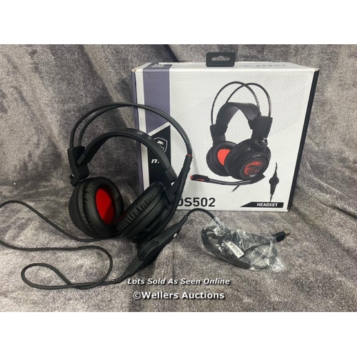 8948 - MSI GAMING HEADSET / UNTESTED / MINIMAL SIGNS OF USE / AN44