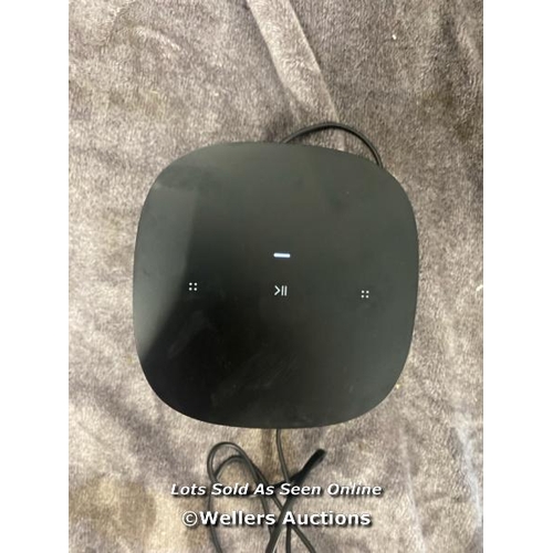 8949 - SONOS ONE SL SPEAKER - BLACK / POWERS UP & CONNECTS VIA SONOS APP WITH SOUND / MINIMAL SIGNS OF USE ... 