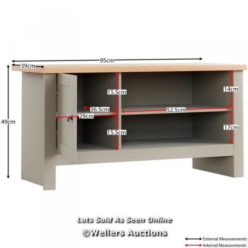 2958 - AUGUST GROVE ELISE TV STAND FOR TVS UP TO 50