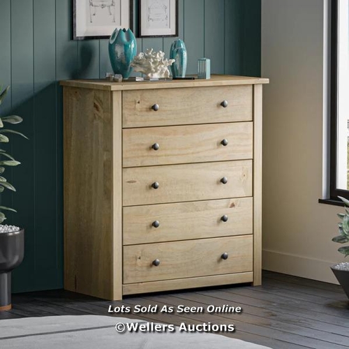 2971 - BRAMBLY COTTAGE SOMERS 5 DRAWER CHEST / RRP: 105.99 / W3