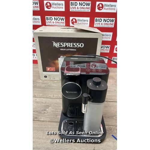 3000 - DE'LONGHI NESPRESSO GRAN LATTISSIMA EN640.B, AUTOMATIC COFFEE MAKER, SINGLE-SERVE CAPSULE COFFEE MAC... 