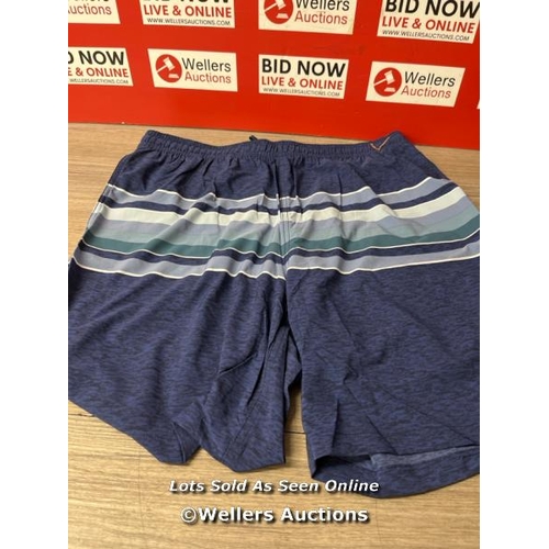 2042 - 10X GENTS NEW KIRKLAND SIGNATURE SWIM SHORTS / LARGE / E8