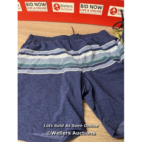 2049 - 10X GENTS NEW KIRKLAND SIGNATURE SWIM SHORTS / X - LARGE / E8