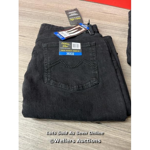 2060 - 5X GENTS NEW URBAN STYLE JEANS / 36X32 / E10