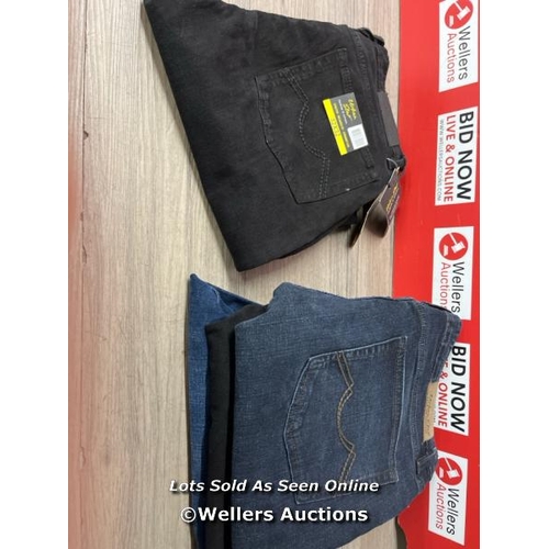 2062 - 4X GENTS NEW URBAN STYLE JEANS / MIXED SIZES / E10