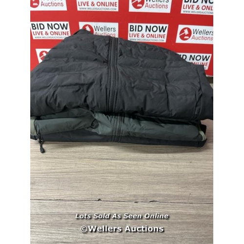 2074 - 3X GENTS NEW 32 DEGREE HEAT PADDED JACKETS / M / E13