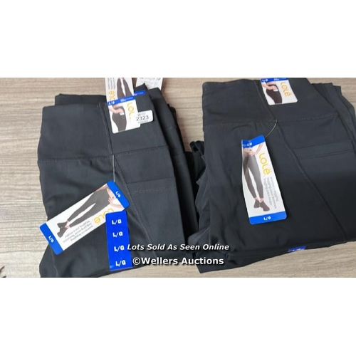 2323 - 10X LADIES NEW LOLE LEGGINGS / LARGE / F19